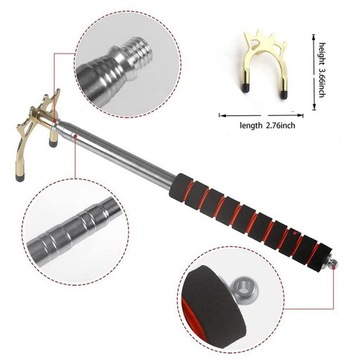 Телескопический кий для бильярда с мостиком