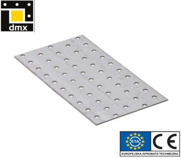 СОЕДИНИТЕЛЬ ПЛОСКИЙ ПЕРФОРИРОВАННЫЙ 200x100 PP12