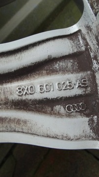 4× DISK HLINÍK AUDI OE A1 ZOBRAZIT FOTKY X 16" 3X3