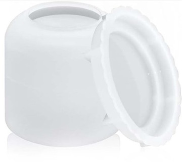 КОМПЛЕКТ КОНТЕЙНЕРА ДЛЯ ОТЛИВКИ СВЕЧ ИЗ ПОЛИМЕРНОЙ ГИПСОВКИ ДЛЯ ОТЛИВКИ СВЕЧ