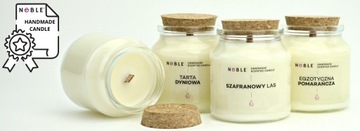 Wosk Zapachowy Do Kominka Sojowy Tarta Dynia NOBLE