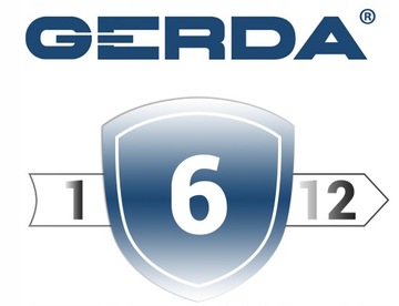 Велосипедный замок-цепочка Gerda CONTRA 1200/6V Lock