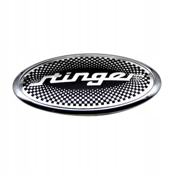 KIA znaczek 130x65mm emblemat Logo Stinger