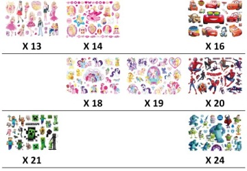 ТАТУ ДЛЯ ДЕТЕЙ МОЮЩИЕСЯ ВРЕМЕННЫЕ МНОГИЕ ДИЗАЙНЫ