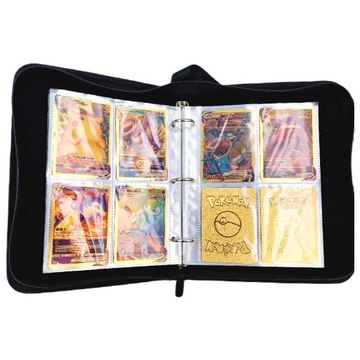 ALBUM NA KARTY POKEMON SEGREGATOR KLASER NA 400 KART TWARDA OPRAWA PIKACHU