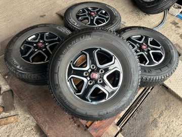 5X130 6J X 16" ET68 FIAT DUCATO KOMPLET ALU RÁFKY Z PNEUMATIKA