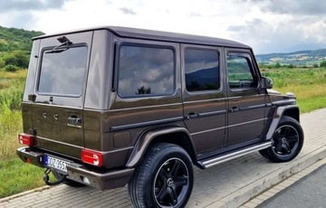 Mercedes Klasa G W463 Off-roader Facelifting 2015 G 350d 245KM 2017 Mercedes-Benz Klasa G G350 Full Pakiet AMG LED 7 foteli Kamera Hak 3.0, zdjęcie 3