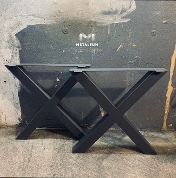 Nogi Stelaż Masywny pod blat Stół LOFT METALOWE