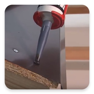 CX-80 Высокотемпературный черный уплотнительный силикон для машин 310 г