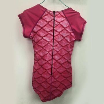 Женское пляжное боди в бикини для плавания, M, розовый