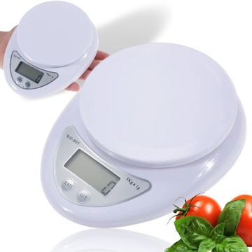 WAGA KUCHENNA Z WYŚWIETLACZEM LCD ELEKTRONICZNA 5