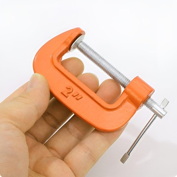 ЗАЖИМ МЕТАЛЛИЧЕСКИЙ ЗАМОК ДЛЯ МАСТЕРСКИХ ТИПА С РУЧКА 3 шт.