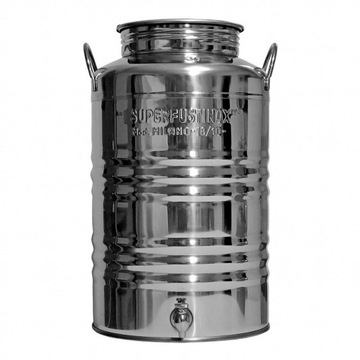 Бочка ANTAŁEK из нержавеющей стали INOX 30л ГЕРМЕТИЧНЫЙ контейнер с краном