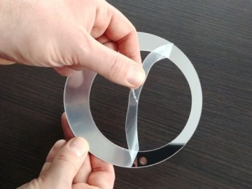 Украшение стены комнаты Декоративное зеркало Круги