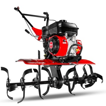 БЕНЗИНОВЫЙ ТРЕДЕР TURBO MONSTER 9,5 Л.С., БОЛЬШИЕ КОЛЕСА 120 СМ + ПЛУГ PRO XL