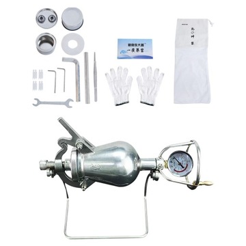 Машина для попкорна в форме тыквы из нержавеющей стали, стиль E