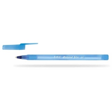 DŁUGOPIS BIUROWY BIC Round Stic niebieski 1szt
