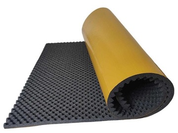 АКУСТИЧЕСКАЯ ПЕНА SOUND SOUNDING MAT Волна 3 см самоклеящаяся КЛЕЙ