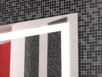 ЗЕРКАЛО ДЛЯ ВАННОЙ С ПОДСВЕТКОЙ, 70x50