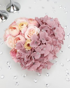 Букет LUX black Flower Box МИКС розовых цветов