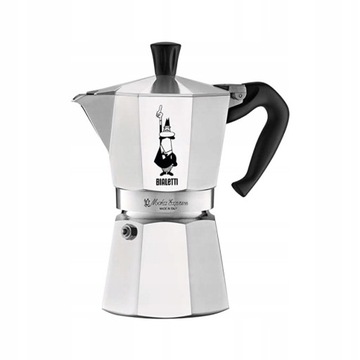 Кофеварка BIALETTI Moka Express 4 TZ Серебристый и черный