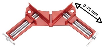 ЗАЖИМ ДЛЯ ПЛОТНОСТИ, УГЛОВАЯ РУЧКА, 75 ММ