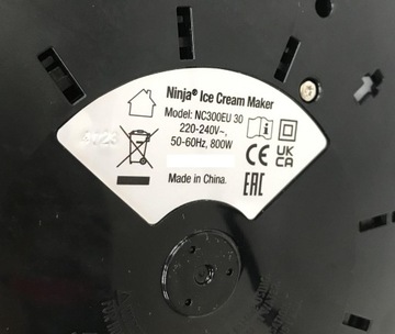 МАШИНА ДЛЯ МОРОЖЕНОГО NINJA NC300EU, СЕРАЯ