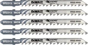 DeWALT DT2213 brzeszczoty do drewna HCS 5 sztuk