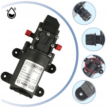 САДОВЫЙ ВОДЯНОЙ НАСОС, МЕМБРАННЫЙ, САМОВСАСЫВАЮЩИЙ ЭЛЕКТРИЧЕСКИЙ НАСОС, 70 Вт