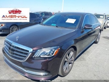 Mercedes 2020 Mercedes-Benz Klasa S 2020r, S 560, 4.0L, 4Matic 4.0 Benzyna 463KM