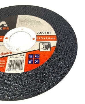 ДИСКИ ДЛЯ РЕЗКИ МЕТАЛЛА 125 x 1,0 ММ СТАЛЬНЫЕ ПРОЧНЫЕ ДИСКИ ДЛЯ РЕЗКИ МЕТАЛЛА