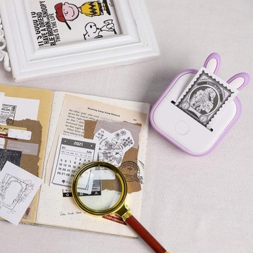 Белая термобумага для термопринтеров Phomemo T02 и M02X 10 лет