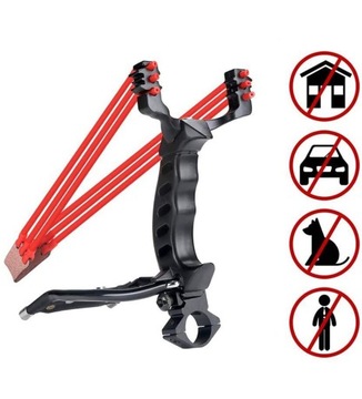 Рогатка для взрослых, супермощная рогатка со 100 шариками.