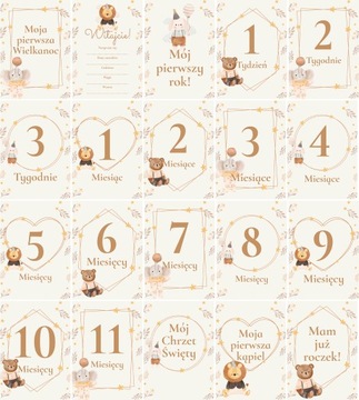 ФОТОКАРТОЧКИ ПЕРВЫЙ ГОД ЖИЗНИ В КОРОБКЕ Z2