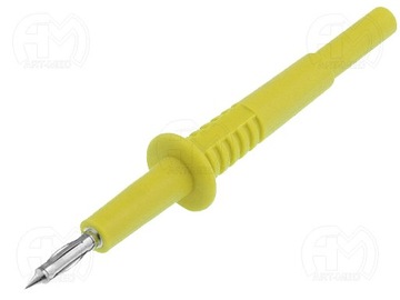 Sonda probiercza; bezpieczna z gniazdem 4mm igła 4mm/105mm; AMS157/10A (GE)