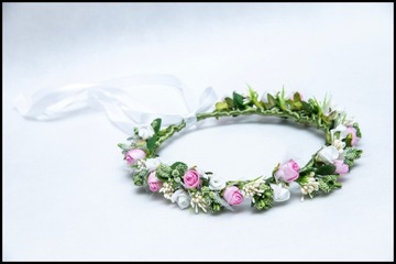 Венок для первого причастия, как венки из живых цветов.