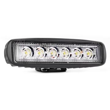 LAMPA ROBOCZA 6 LED 18W 12V 24 V HALOGEN SZPERACZ
