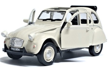 WELLY METALOWE AUTO SAMOCHÓD CITROEN 2CV otw.drzwi