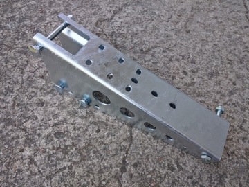 Кронштейн крепления основания, держателя лебедки для прицепа для лодки 44 см.