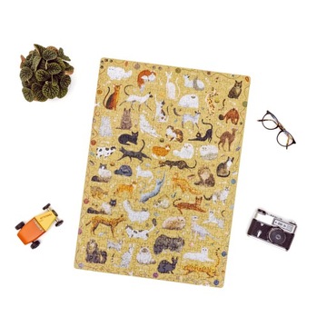 Пазл из 500 деталей. Головоломка CzuCzu. Кошки