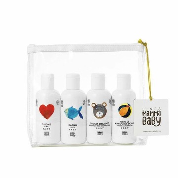 Linea MammaBaby Zestaw kosmetyków 4x100ml Kosmetyczka