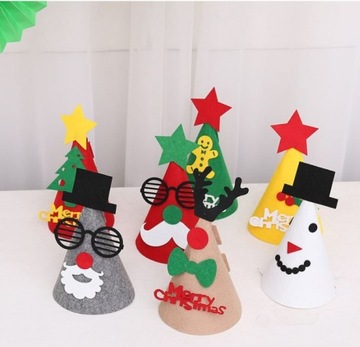 Шапка Санты ПОДАРОК ​​САНТЫ Шапка своими руками ШКОЛА