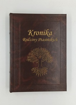 Kronika Rodzina A4 z dowolnym złotym nadrukiem
