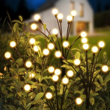 СОЛНЕЧНАЯ ЛАМПА ДЛЯ САДА 8 LED 4 шт.