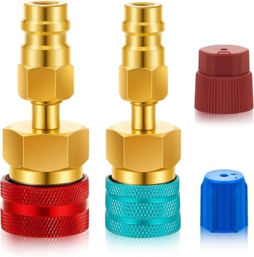 Adapter Wąż Szybkiego R1234YF do R134A do Klimatyzacji Samochodowej