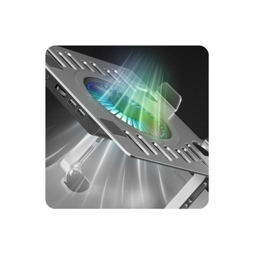 РЕГУЛИРУЕМАЯ охлаждающая подставка для ноутбука Huzaro Hold 4.0 RGB