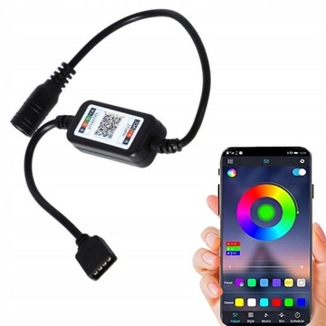 Sterownik do taśm LED RGB Bluetooth 72W 6A