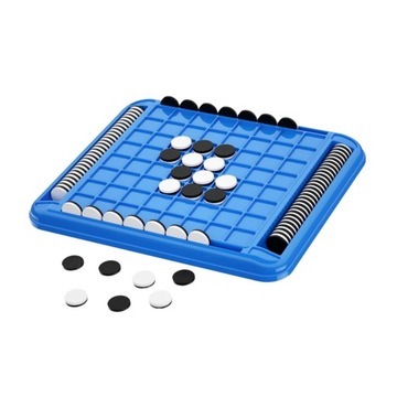 Reversi Othello Board Game Puzzle Game Interactive Toys with 64 Chess