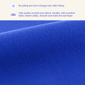 Фетровая скатерть премиум-класса 7 футов/8 футов для бильярдного стола