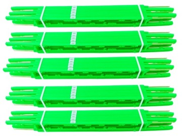 Słupek Palik 105 cm słupki do pastucha 50szt. zielony fluo